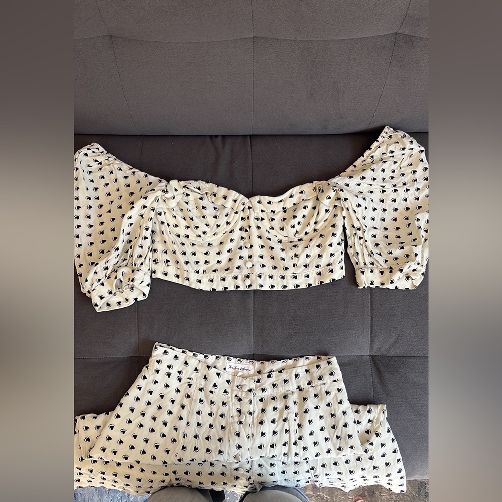 For Love&lemons set size S like new wore 1 time